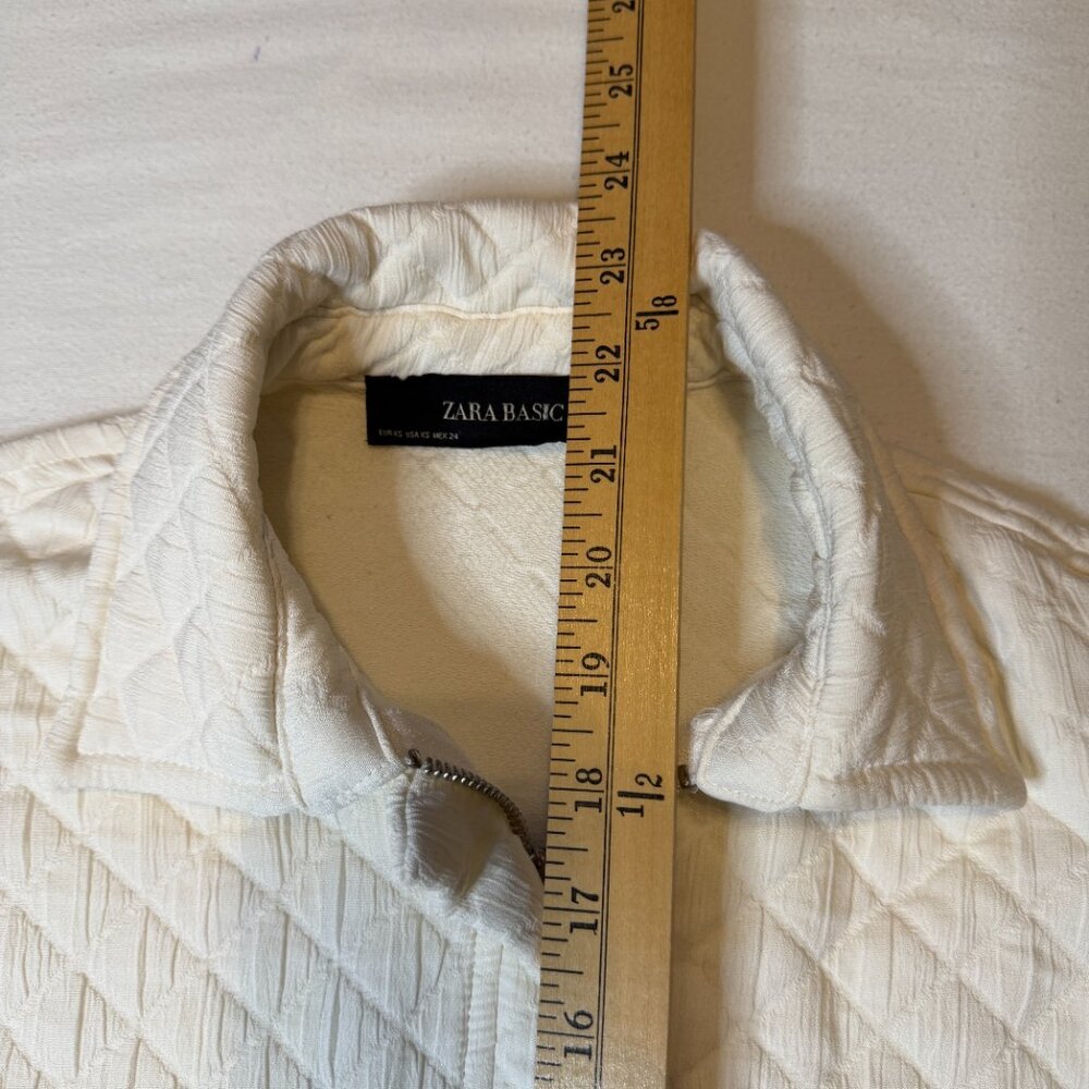 Zara ‎ Oversized Quilted Bomber Jacket Size XS - Picture 10 of 12